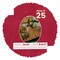 Red Suede Mat Board for 12x16 Frames - Oval Opening for 8.5x11 Photos